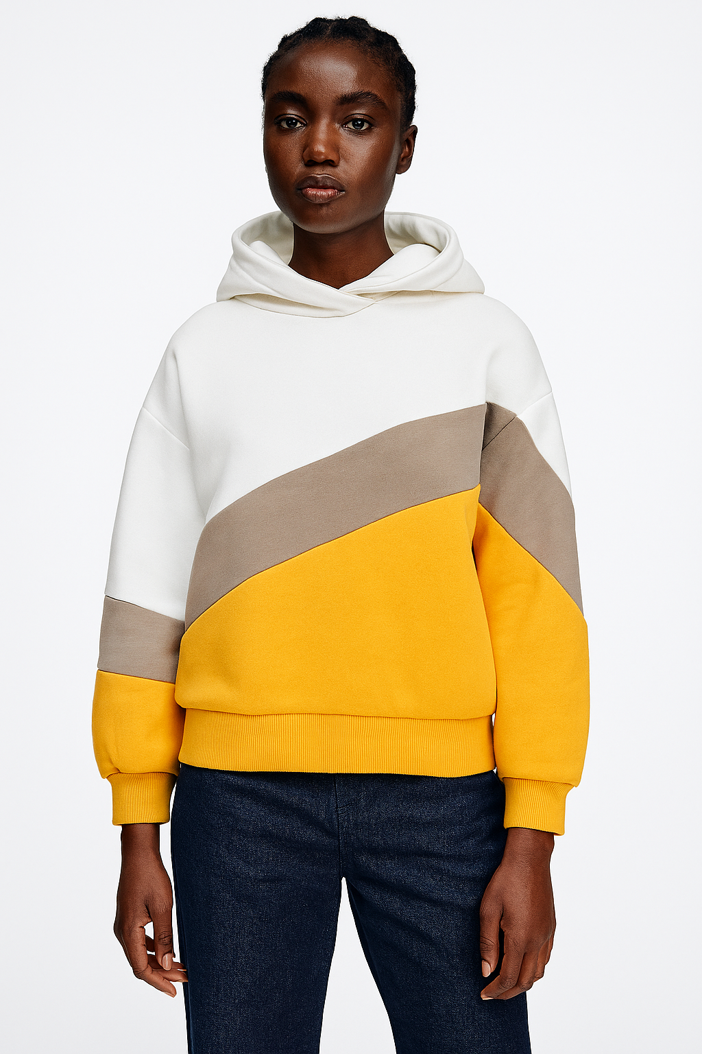 Custom Diagonal Tri-Color Hoodie by EQUEST GEAR