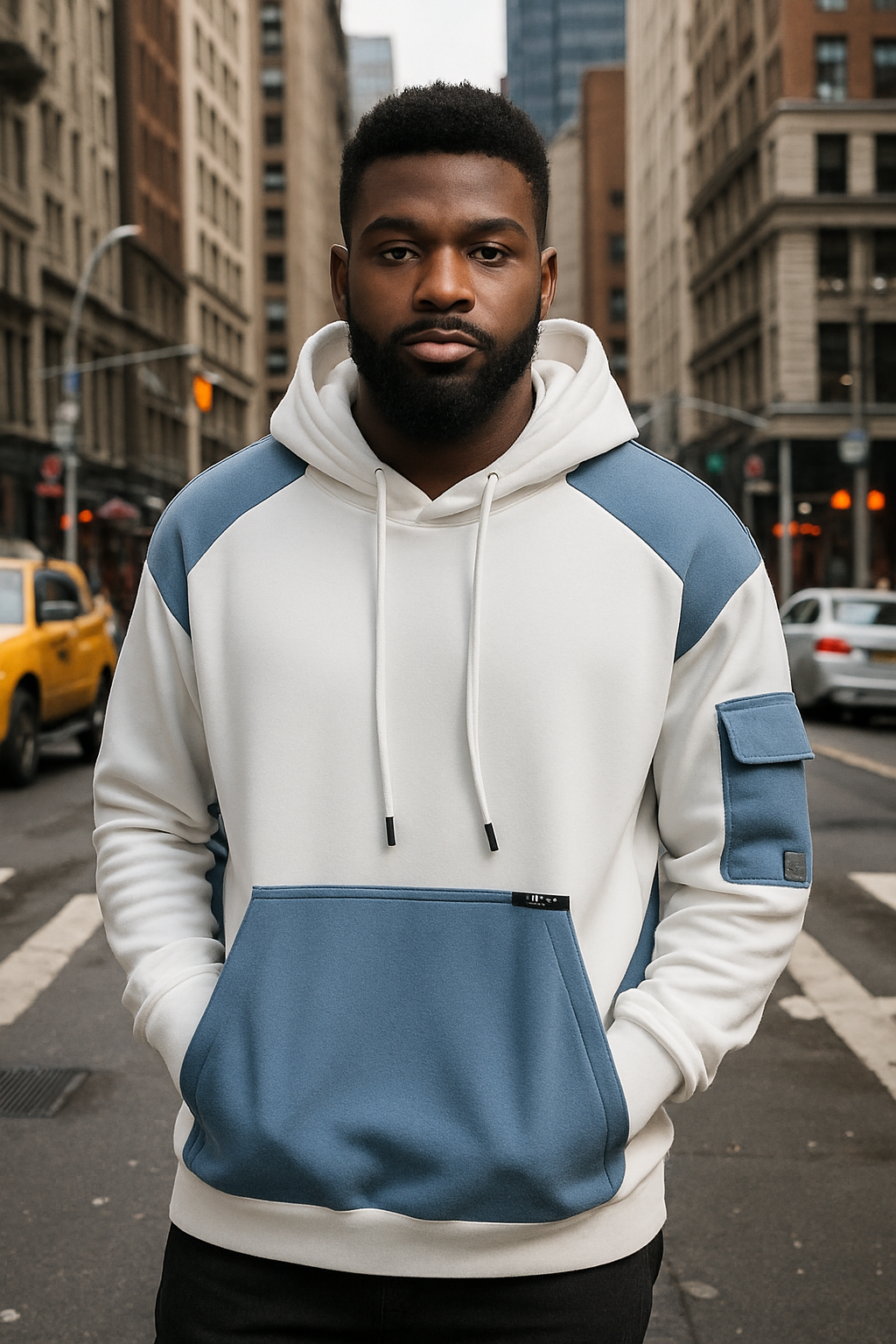 Custom Slate Utility Pocket Hoodie by EQUEST GEAR