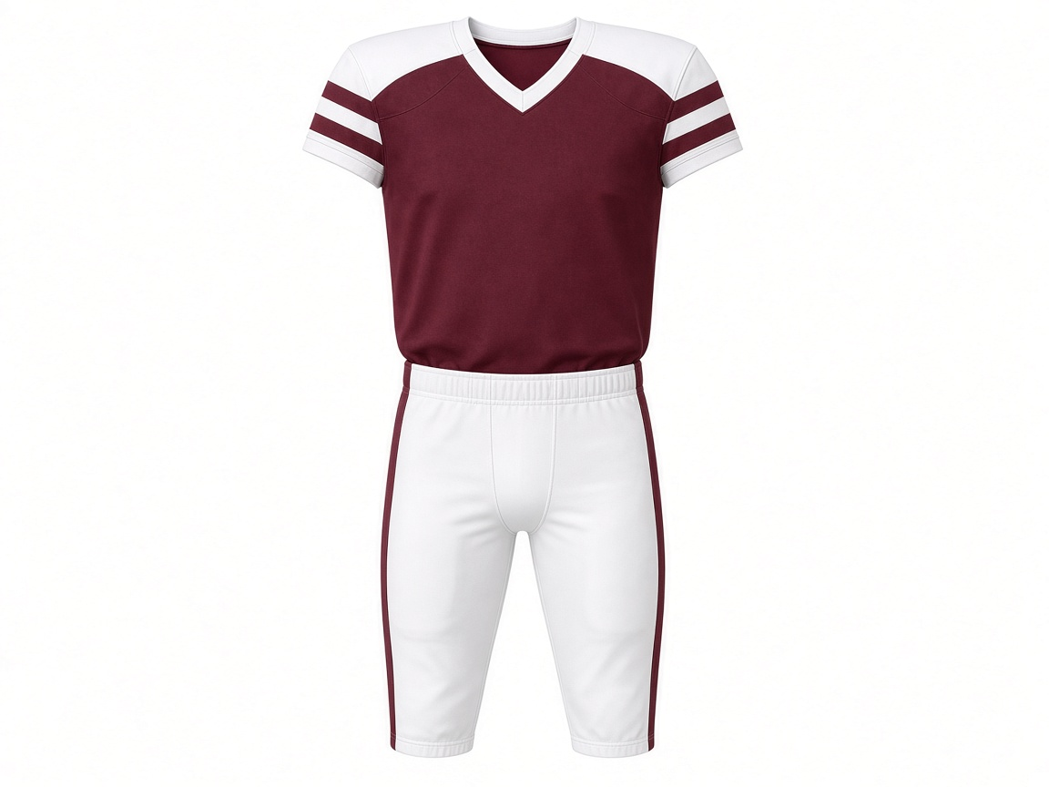 Custom American football jersey and pants