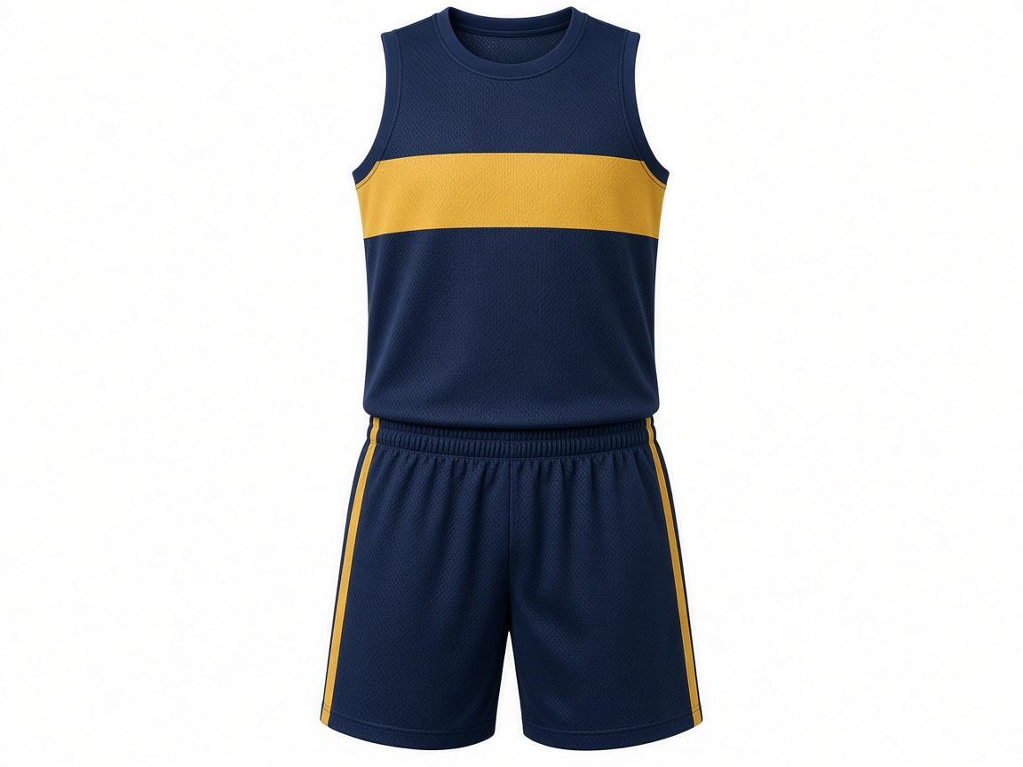 Custom Australian football guernsey and shorts