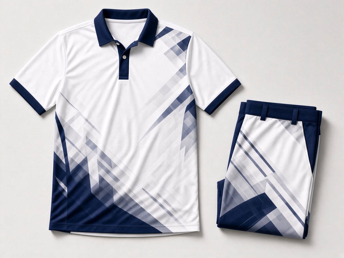 Custom cricket uniform jersey and trousers