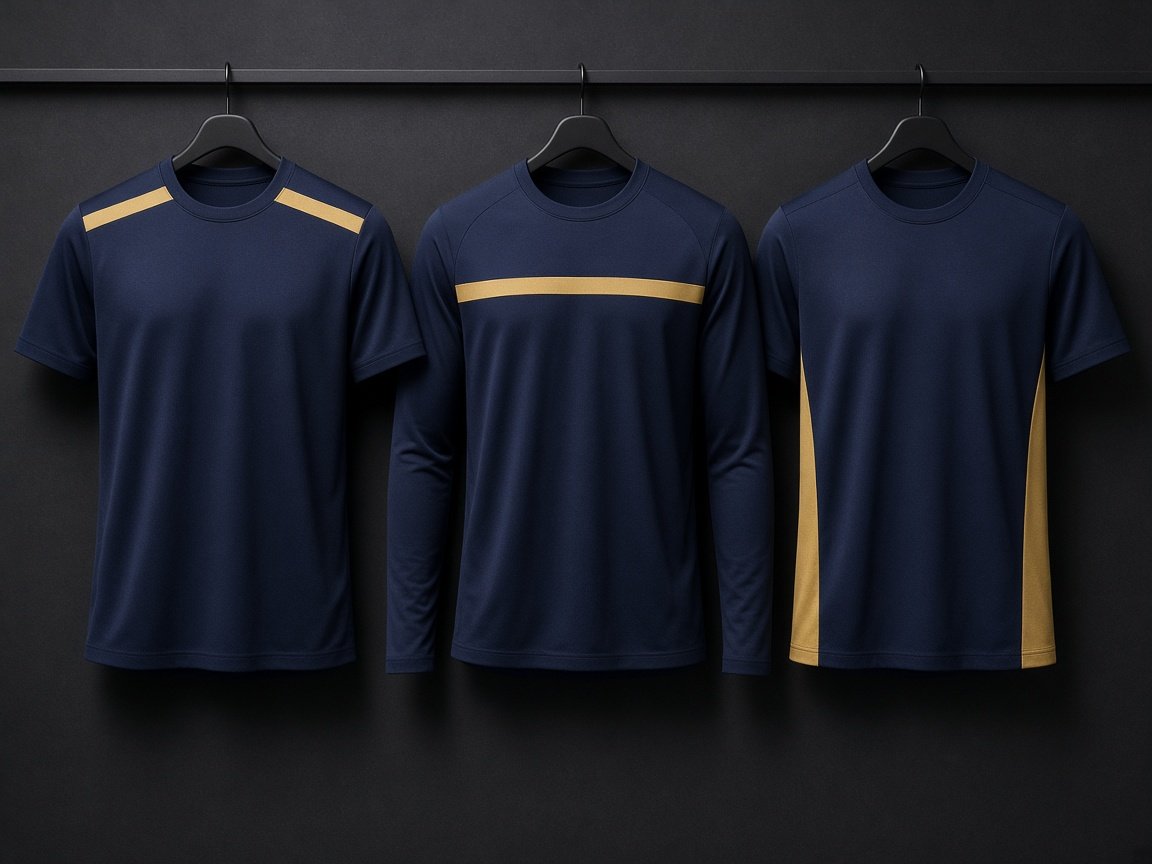 Custom teamwear kit lineup showing coordinated branding